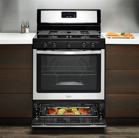 where is the broiler in a gas range